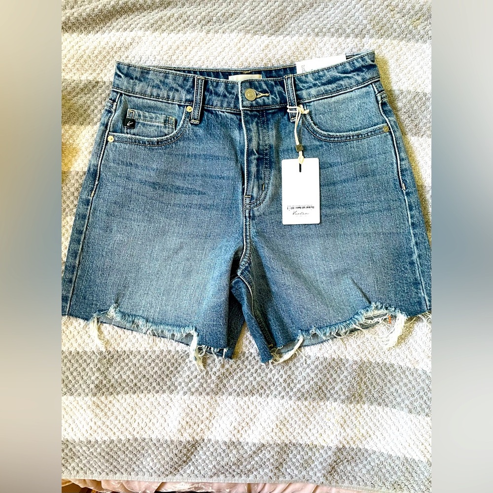 KanCan Tamara high-rise shorts